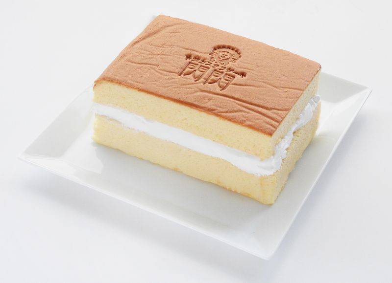 画像: 台湾カステラケーキ　プレーン&クリーム　各1パック入